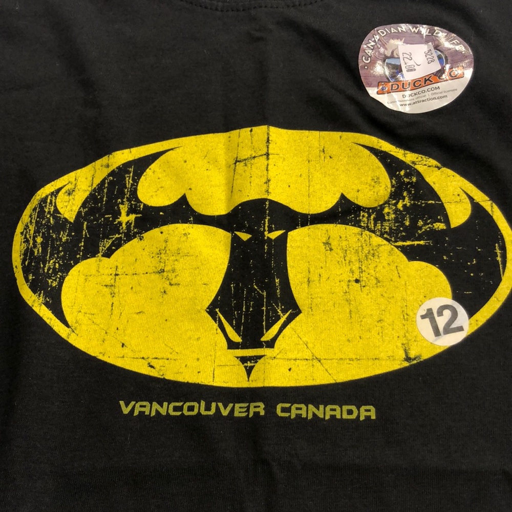 NWT Vancouver Batman T-shirt